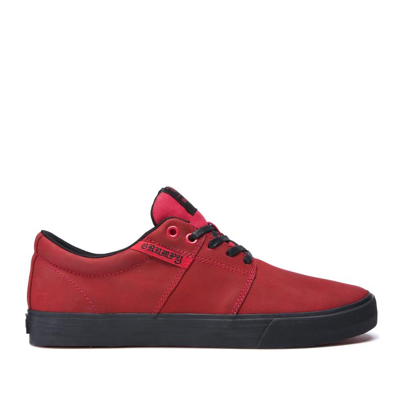 Zapatillas Bajas Supra Argentina Hombre - STACKS II VULC Rojas (RCDQK-9806)